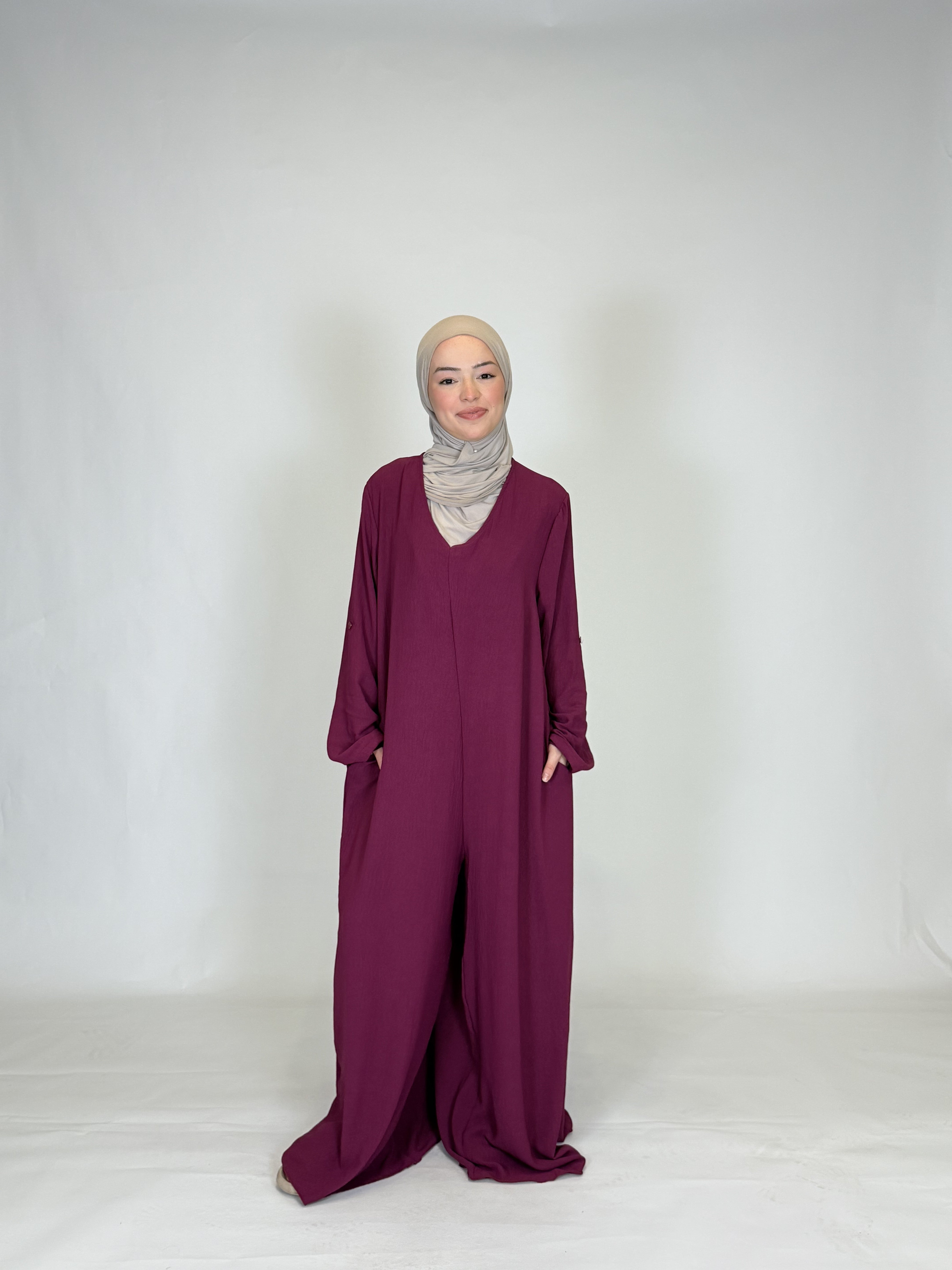 Jumpsuit mit Schnurren