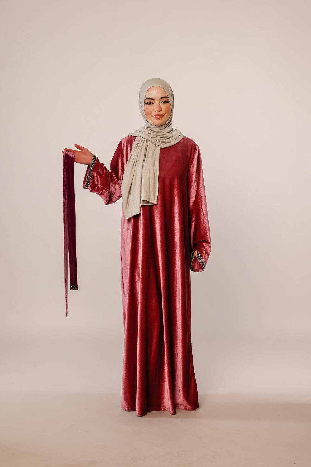Samt - Kleid