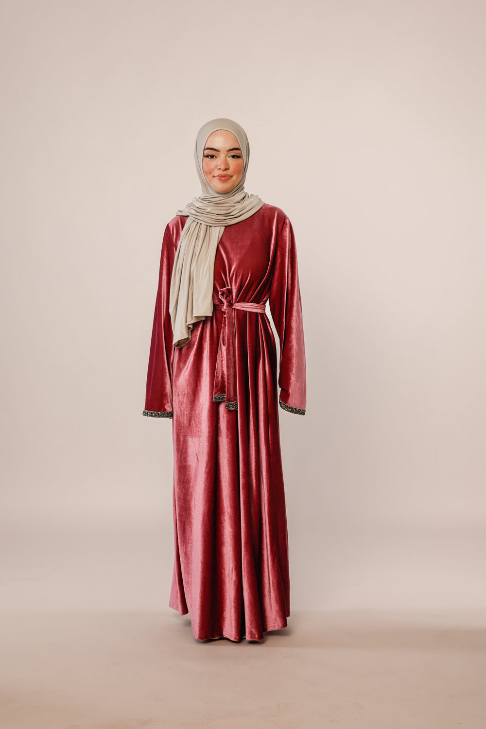 Samt - Kleid