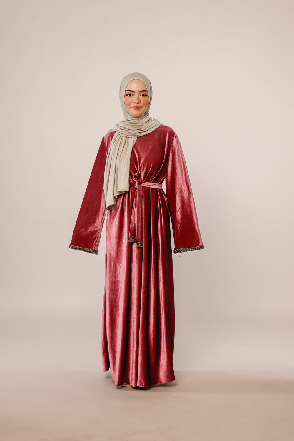 Samt - Kleid