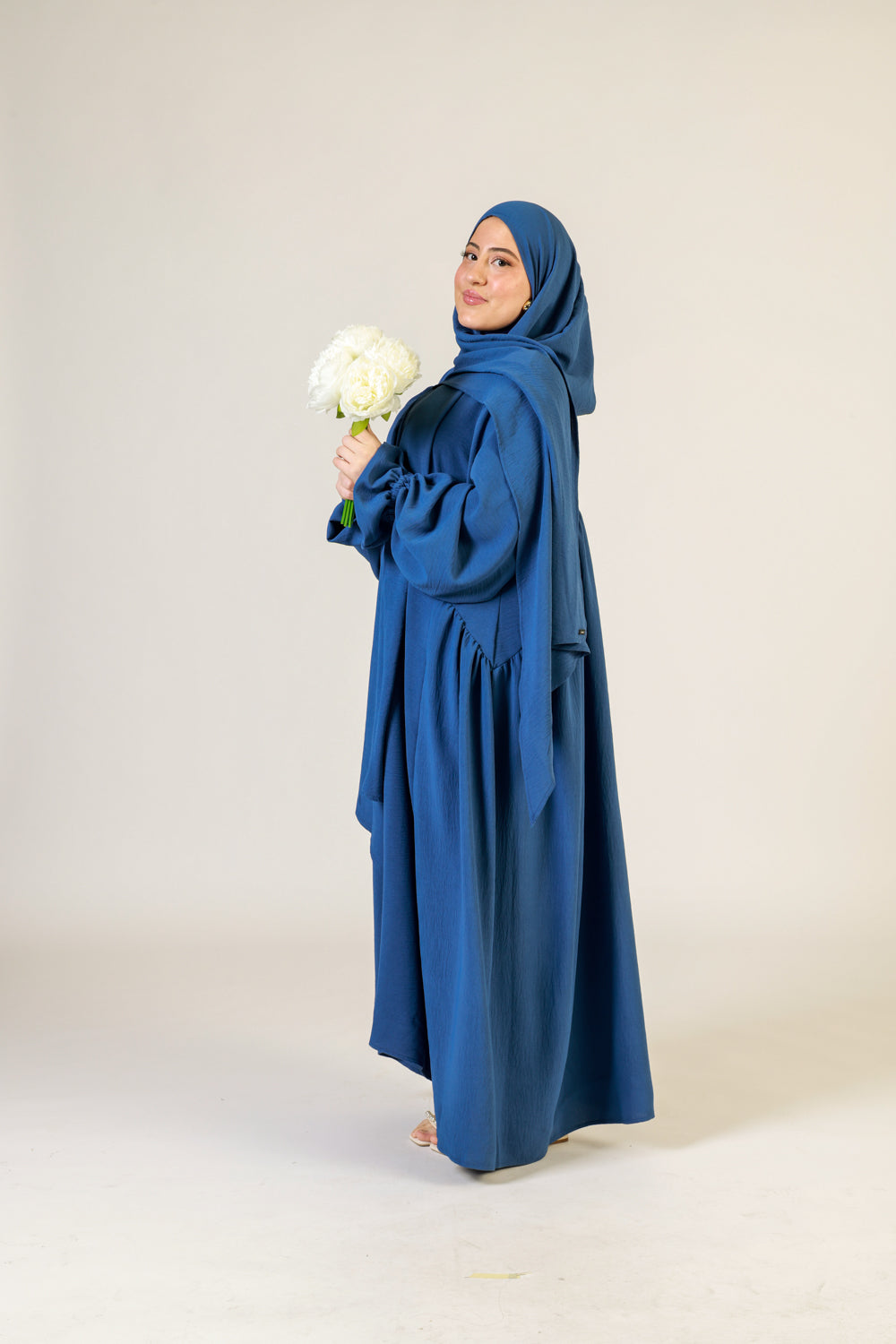Abaya Nur mit integriertem Hijab, Jazz