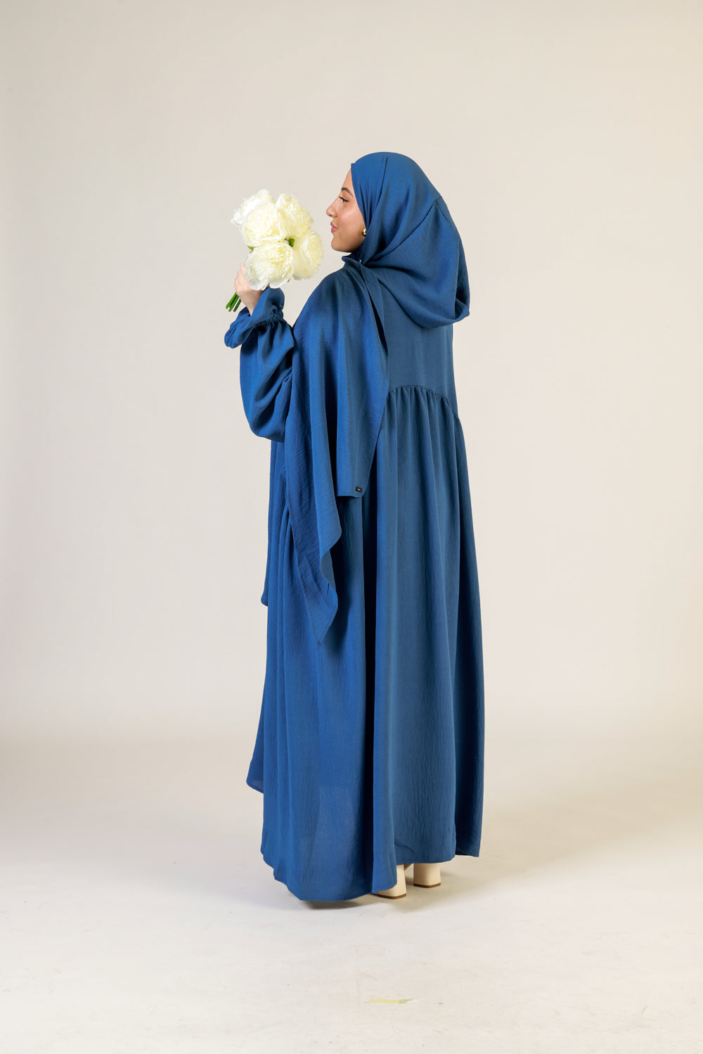 Abaya Nur mit integriertem Hijab, Jazz