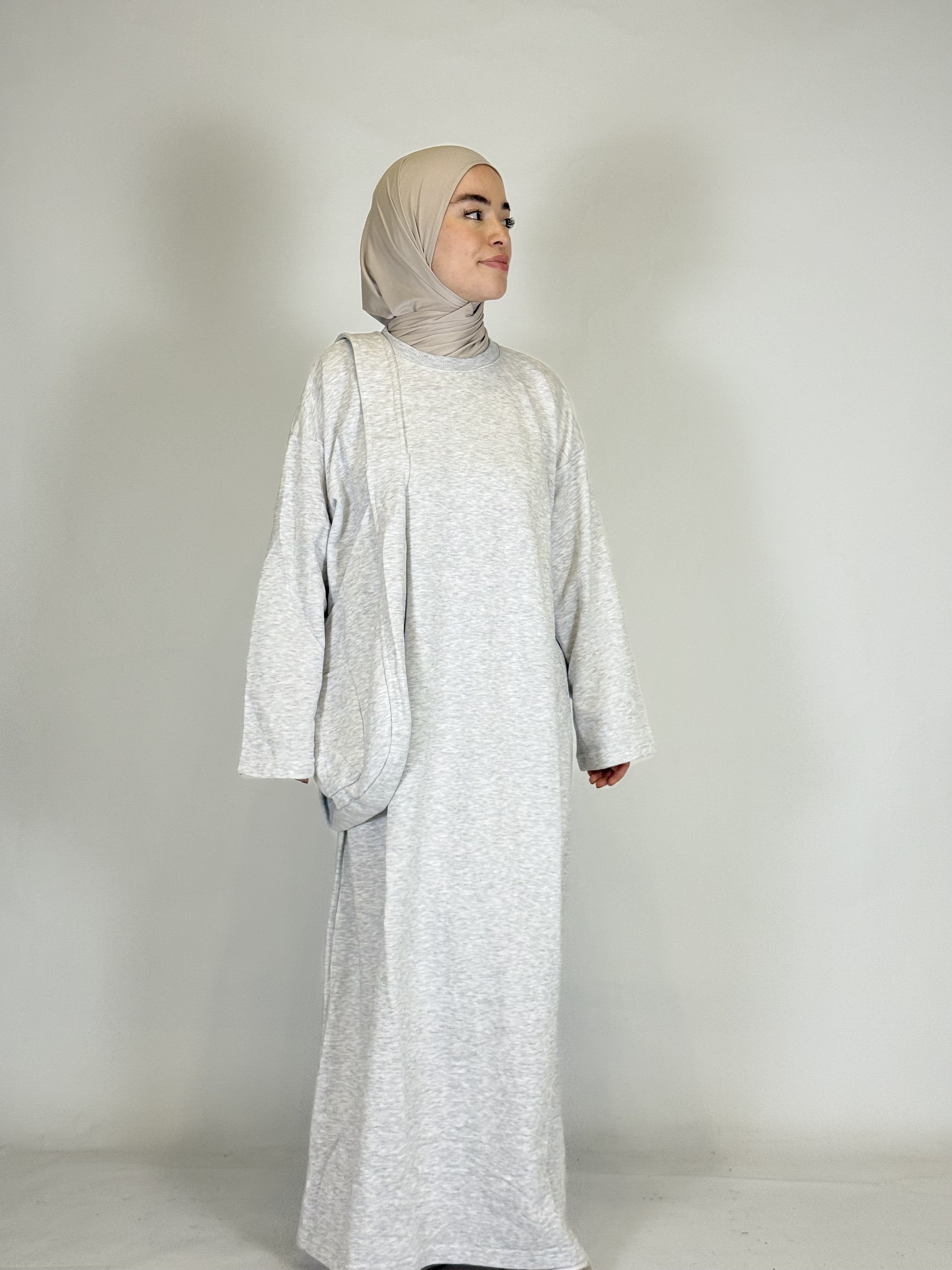 Abaya mit Tasche