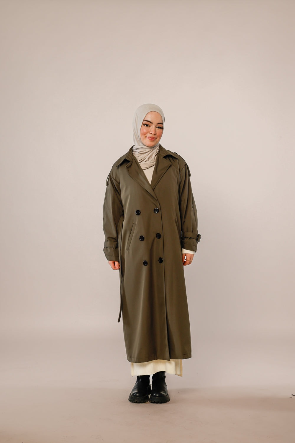 Premium - Trenchcoat lang