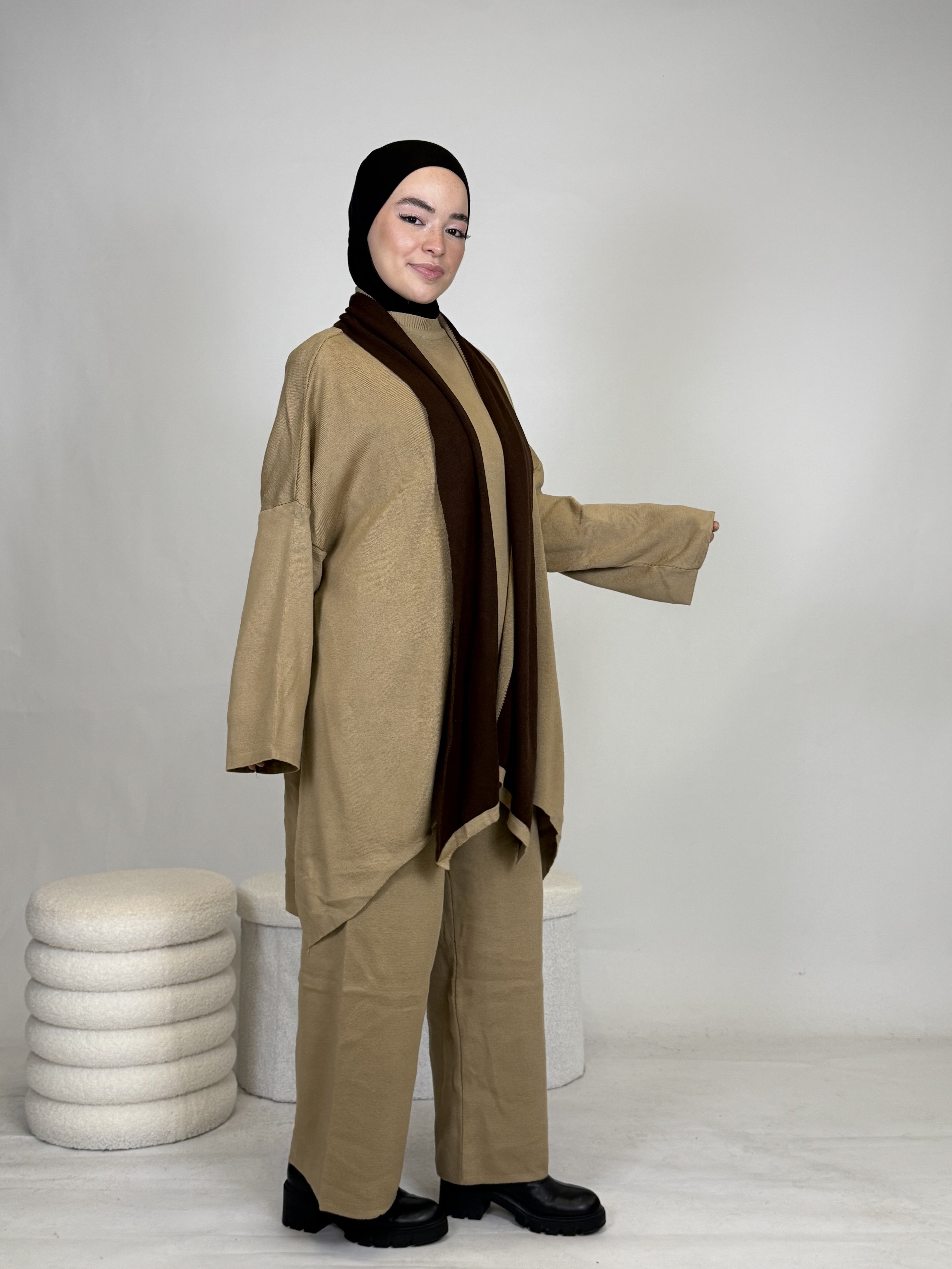 3 Teiler - Baumwolle, Innenteil, Hose, Jacke