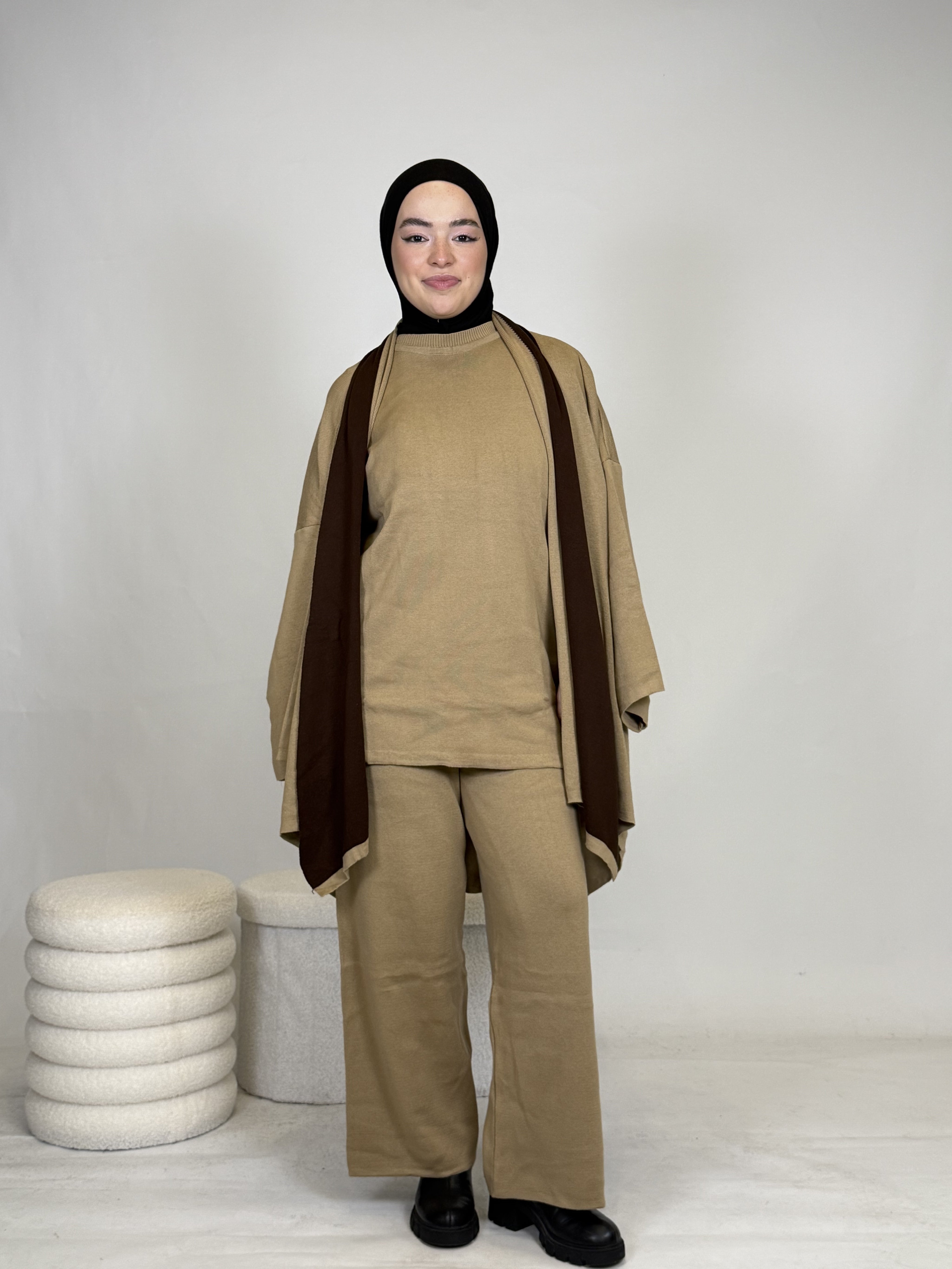 3 Teiler - Baumwolle, Innenteil, Hose, Jacke