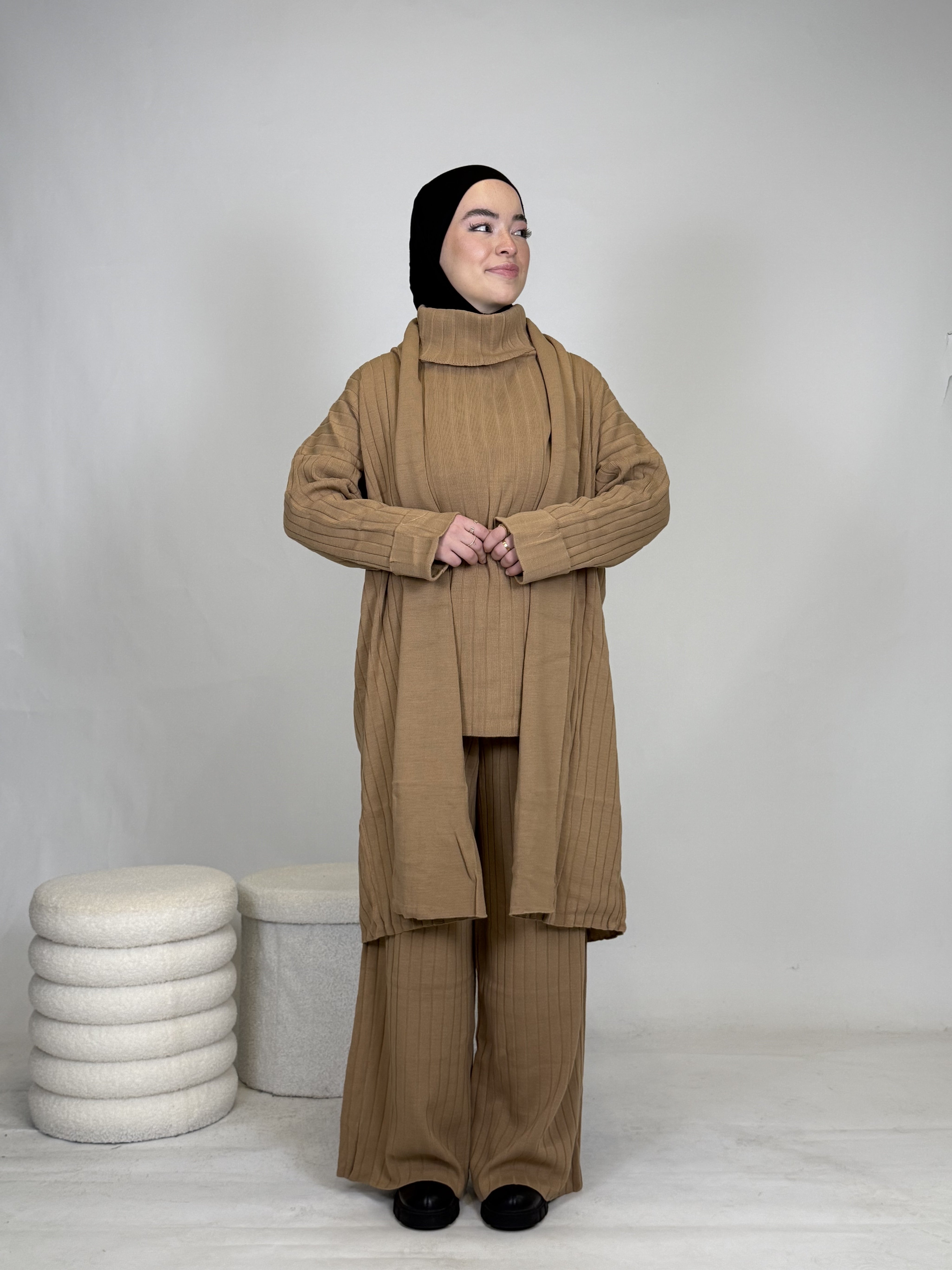 3 Teiler Set gestreift