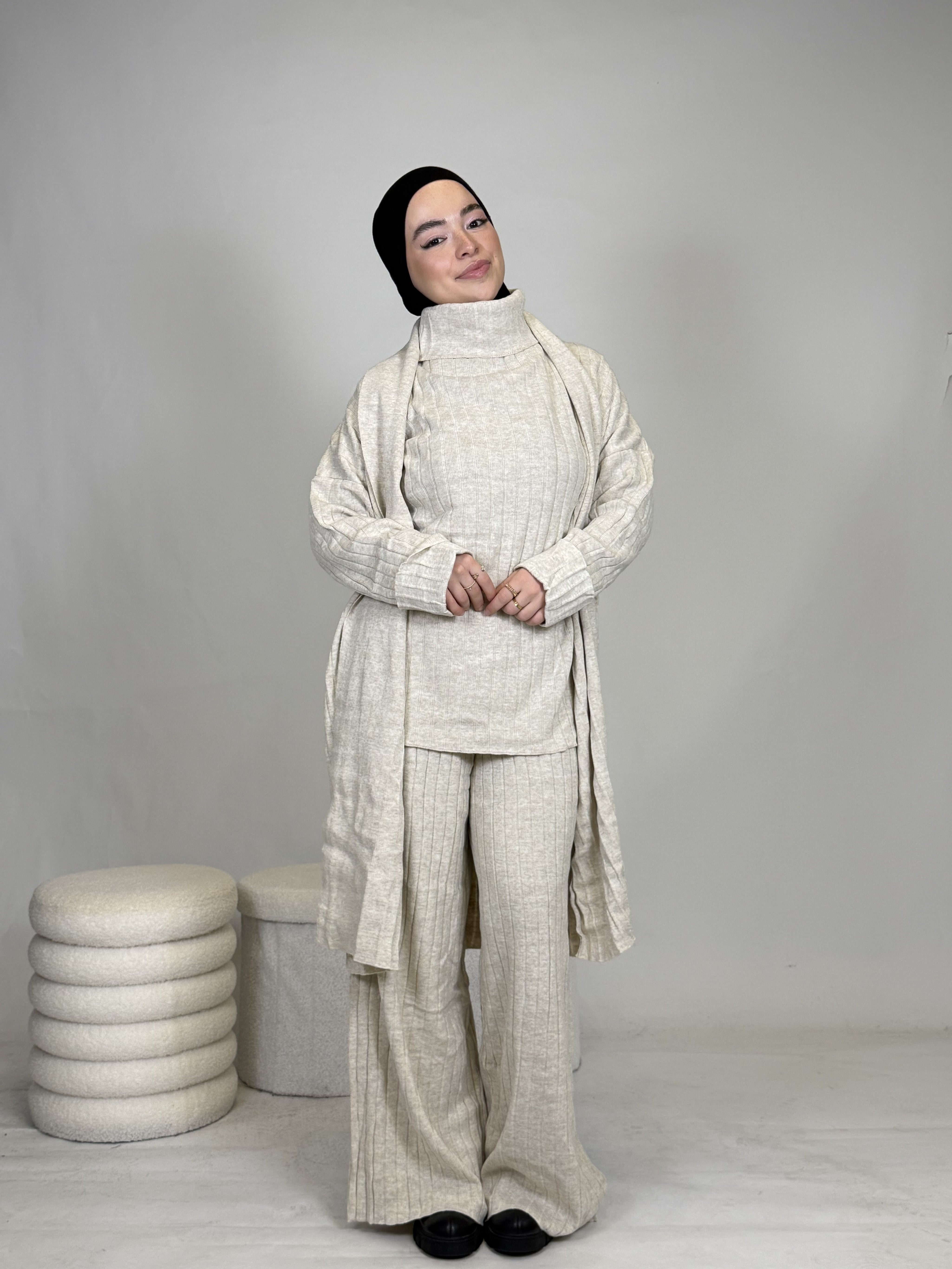 3 Teiler Set gestreift