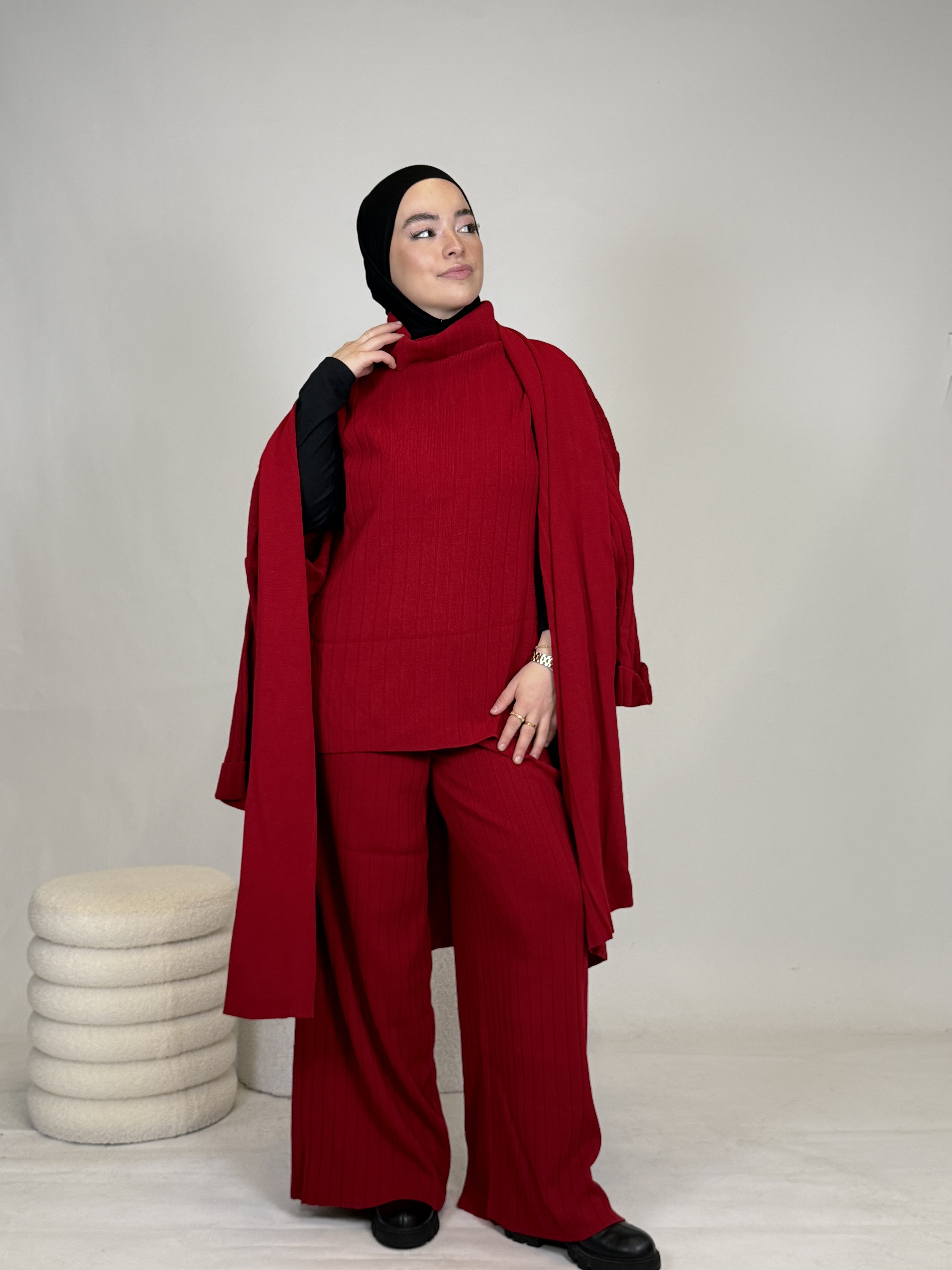 3 Teiler Set gestreift