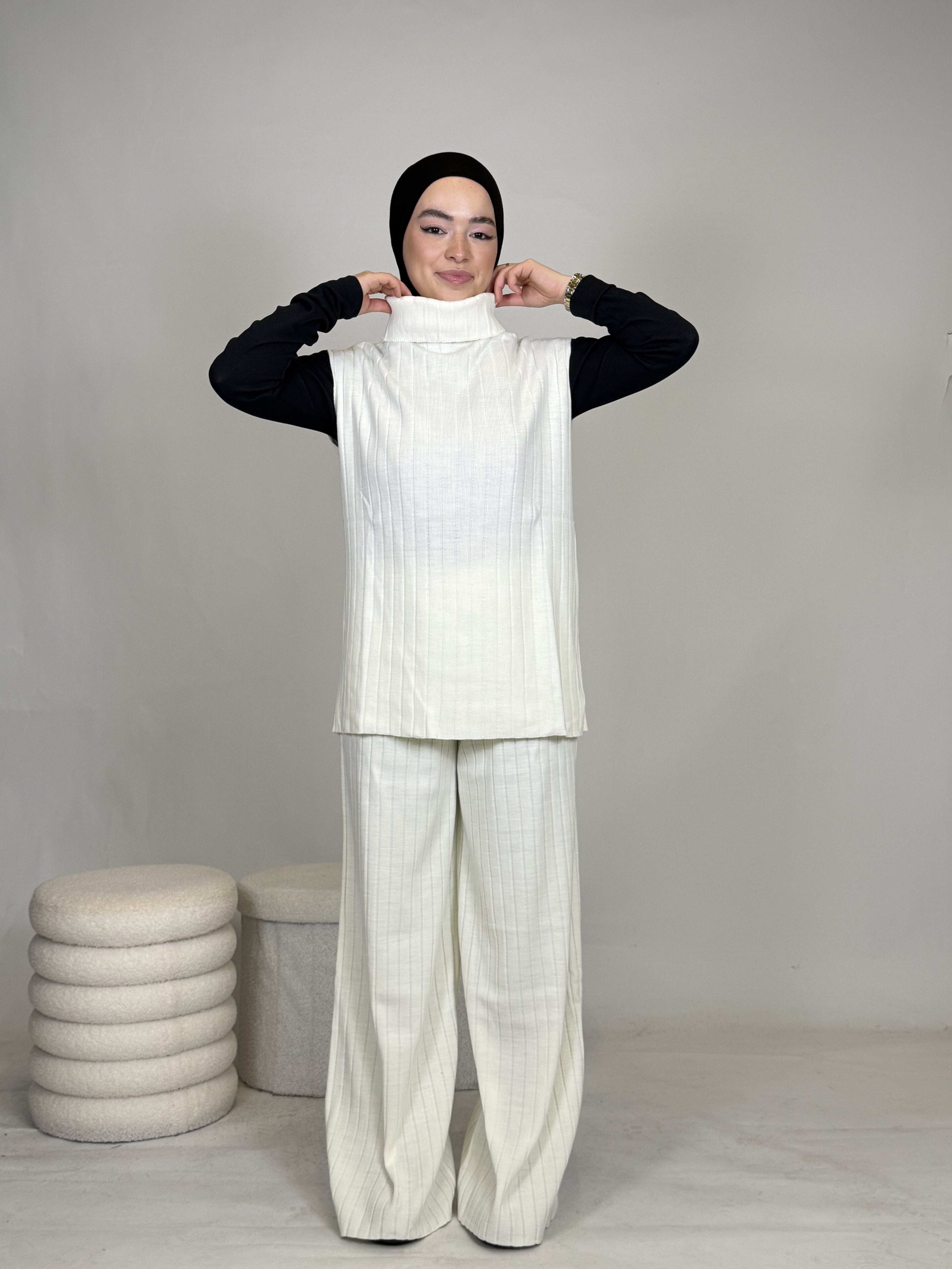 3 Teiler Set gestreift