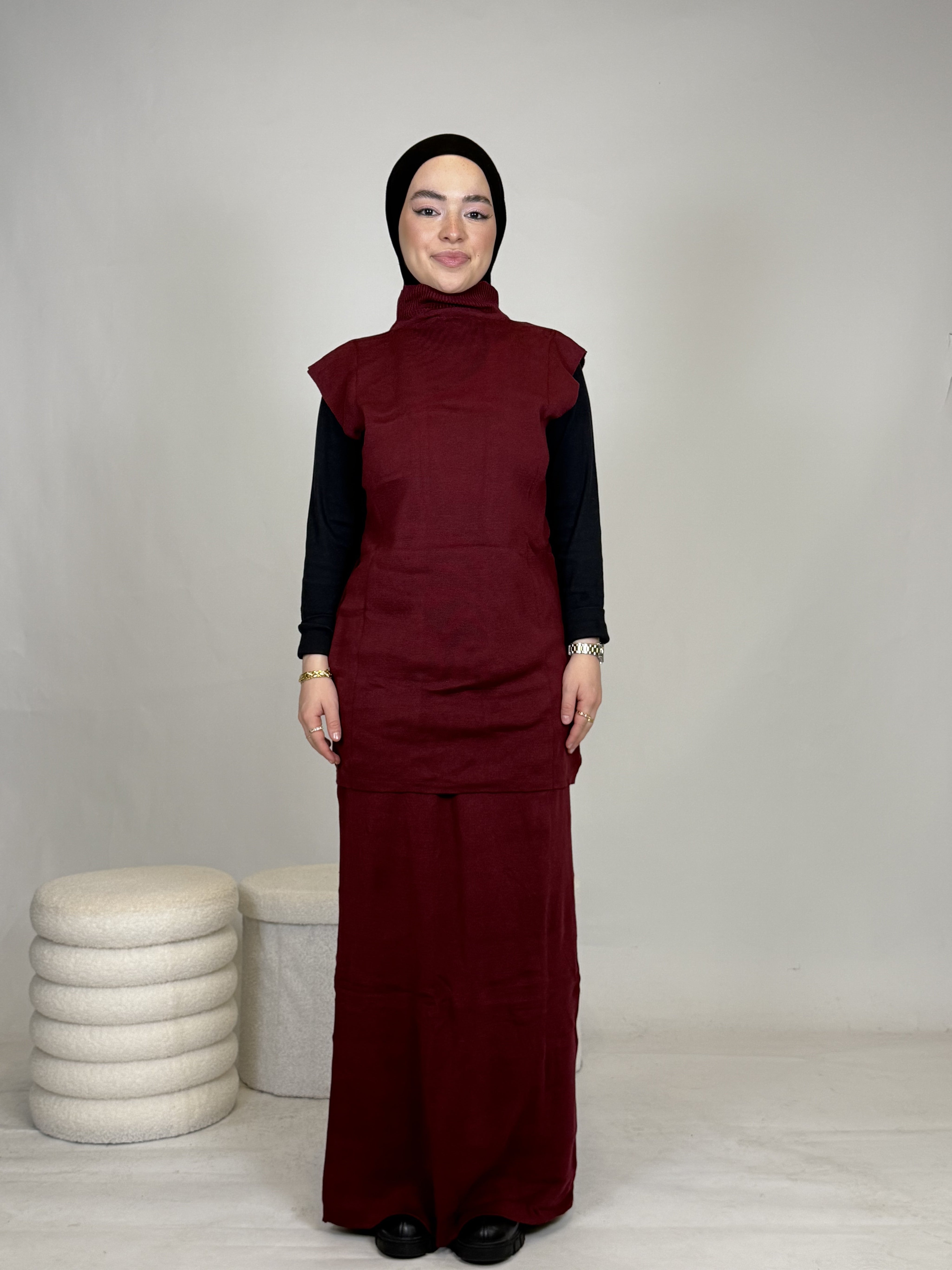 4 Teiler Set - Rock, Hose, Innenteil, Jacke