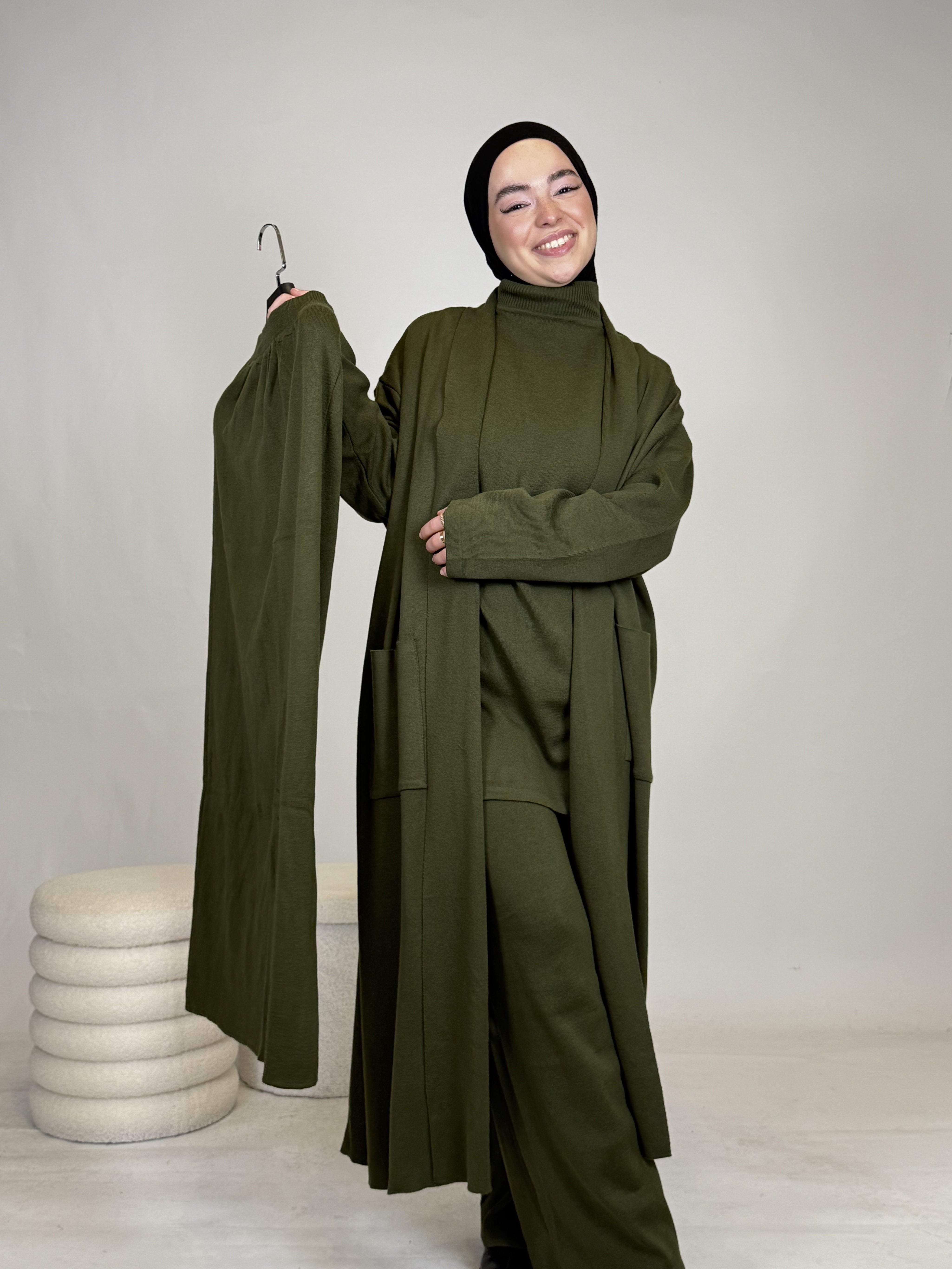 4 Teiler Set - Rock, Hose, Innenteil, Jacke