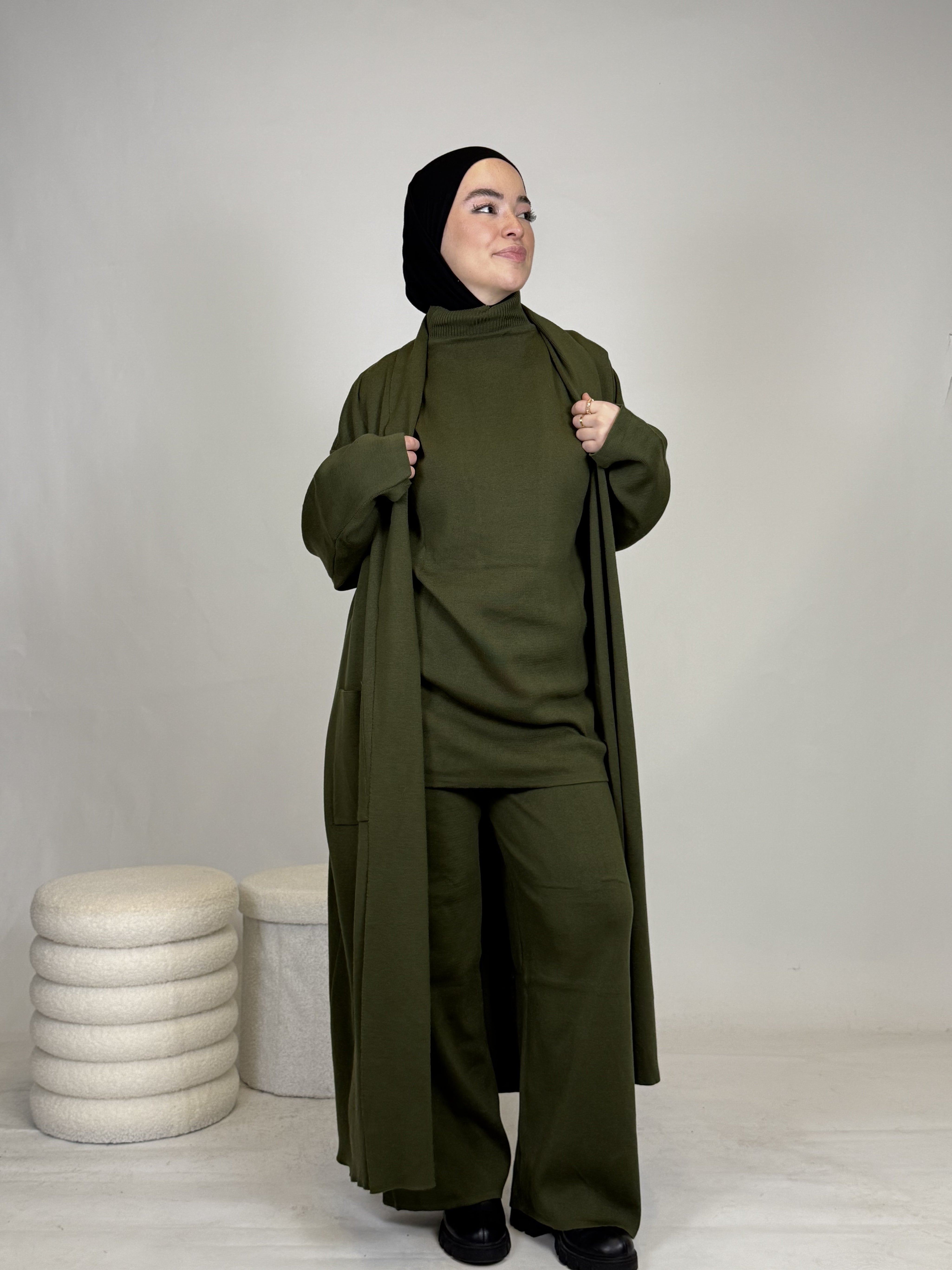 4 Teiler Set - Rock, Hose, Innenteil, Jacke