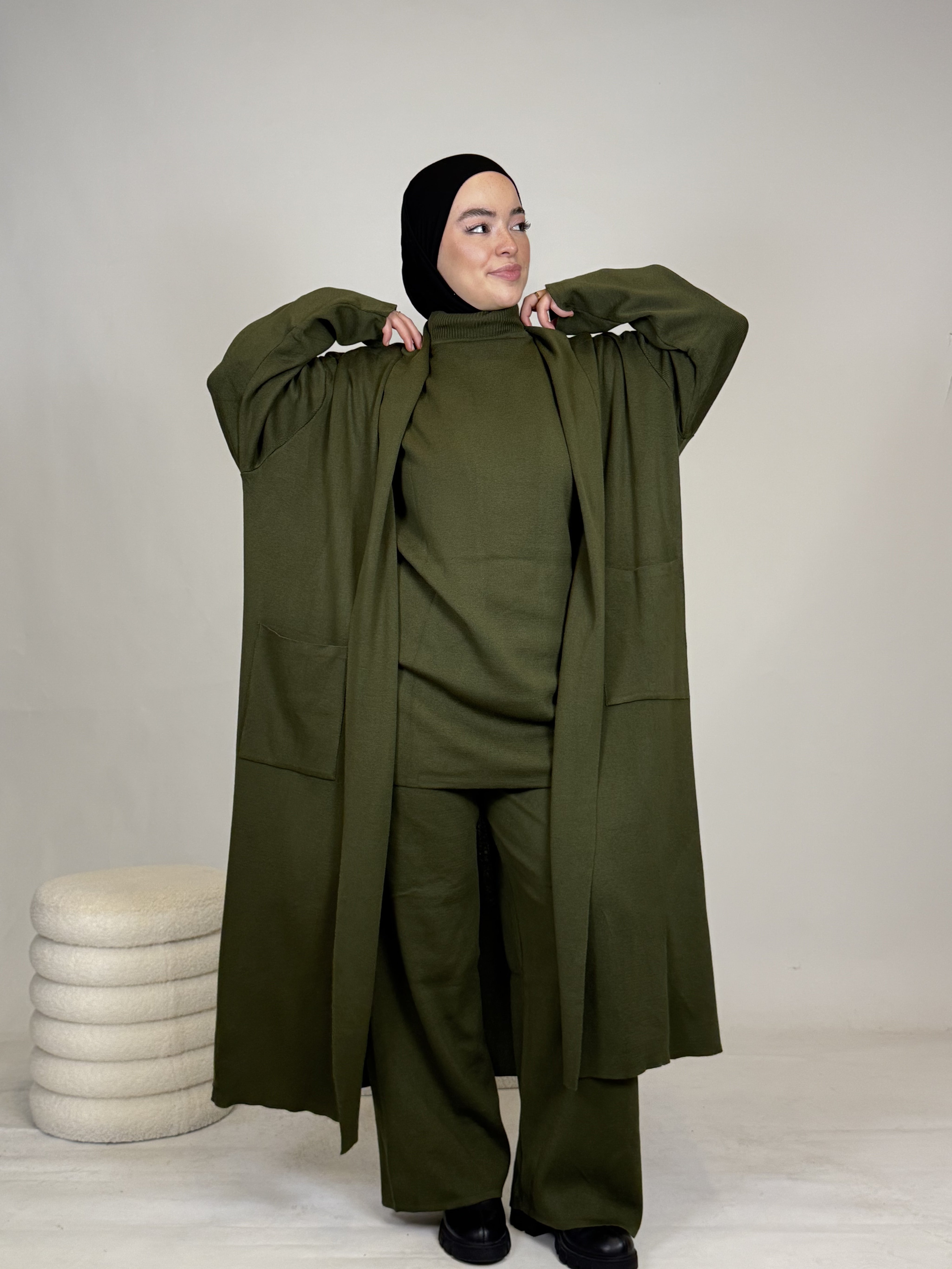 4 Teiler Set - Rock, Hose, Innenteil, Jacke