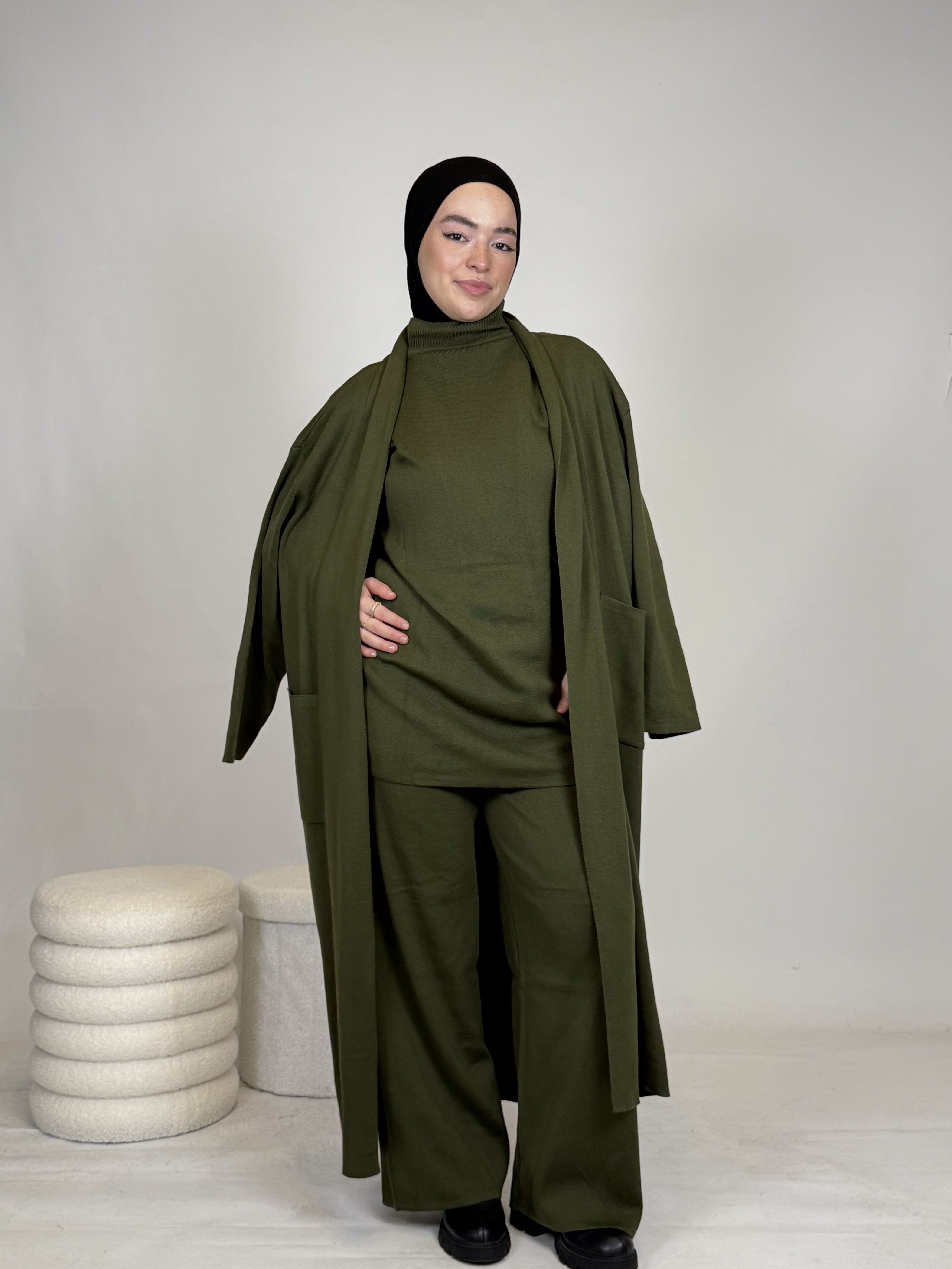 4 Teiler Set - Rock, Hose, Innenteil, Jacke