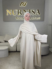 Perlen Abaya – Elegant Pearl Edition