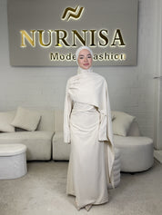 Perlen Abaya – Elegant Pearl Edition