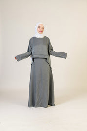 Zweiteiler, Rock & Oberteil