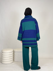 Zweiteiler gestreift