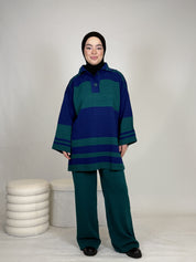 Zweiteiler gestreift