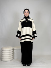 Zweiteiler gestreift