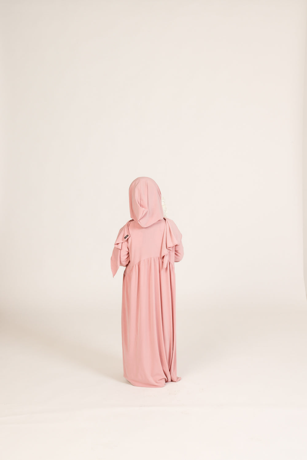 Abaya Nur mit integriertem Hijab, Kinder Sandy