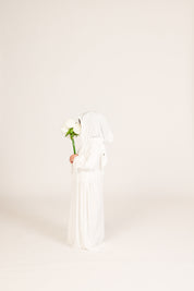 Abaya Nur mit integriertem Hijab, Kinder Sandy