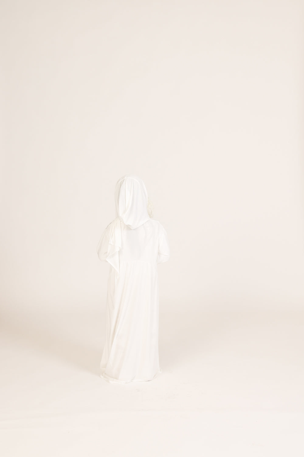 Abaya Nur mit integriertem Hijab, Kinder Sandy