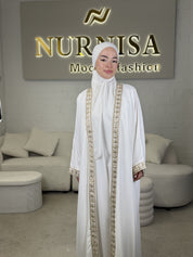 Luxury 3-Piece Abaya Set – Kimono Edition