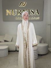Luxury 3-Piece Abaya Set – Kimono Edition