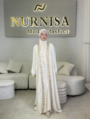 Luxury 3-Piece Abaya Set – Kimono Edition