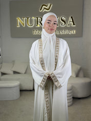 Luxury 3-Piece Abaya Set – Kimono Edition