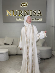 Luxury 3-Piece Abaya Set – Kimono Edition