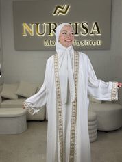 Luxury 3-Piece Abaya Set – Kimono Edition