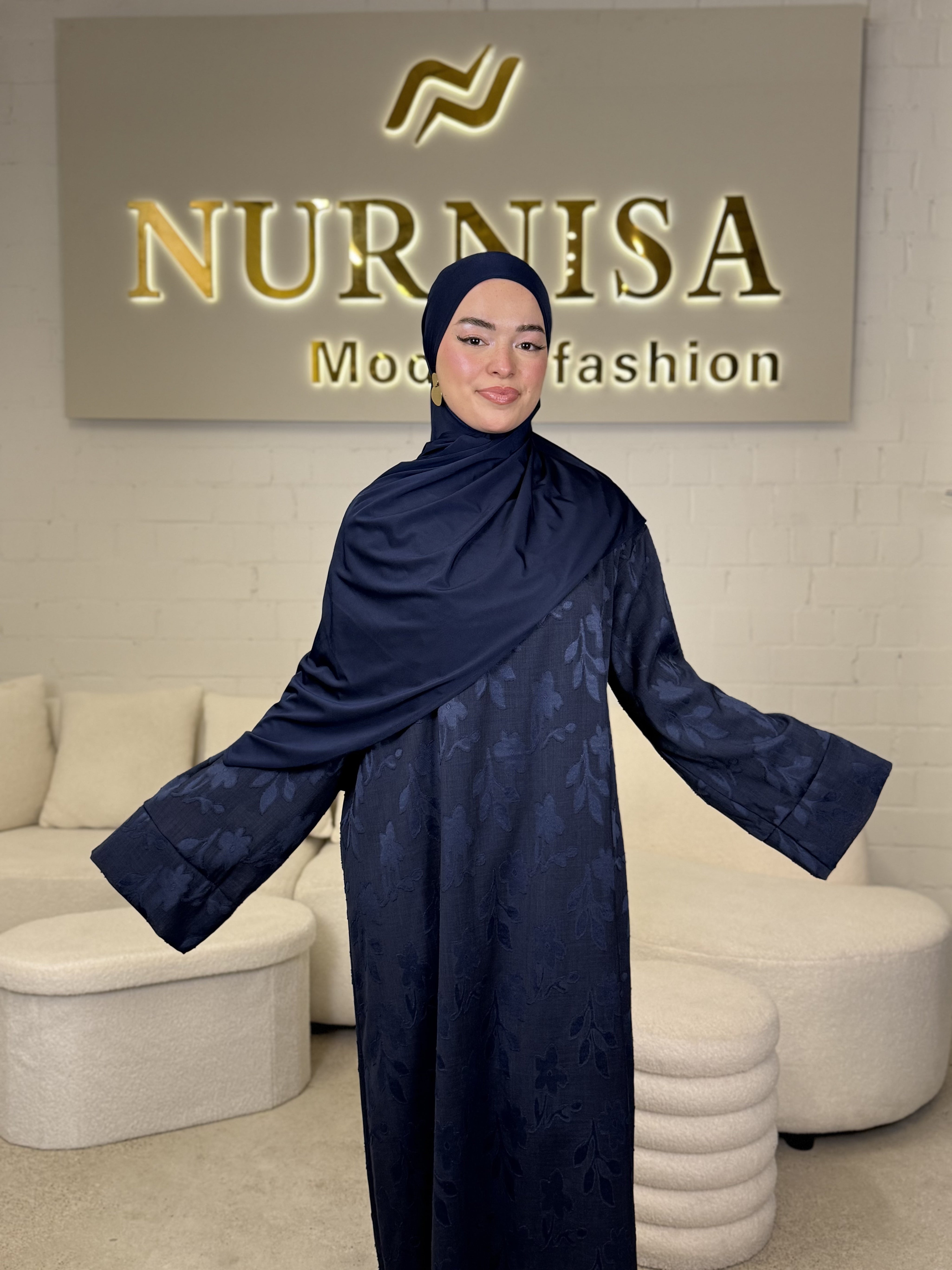 Bloom Elegance Abaya