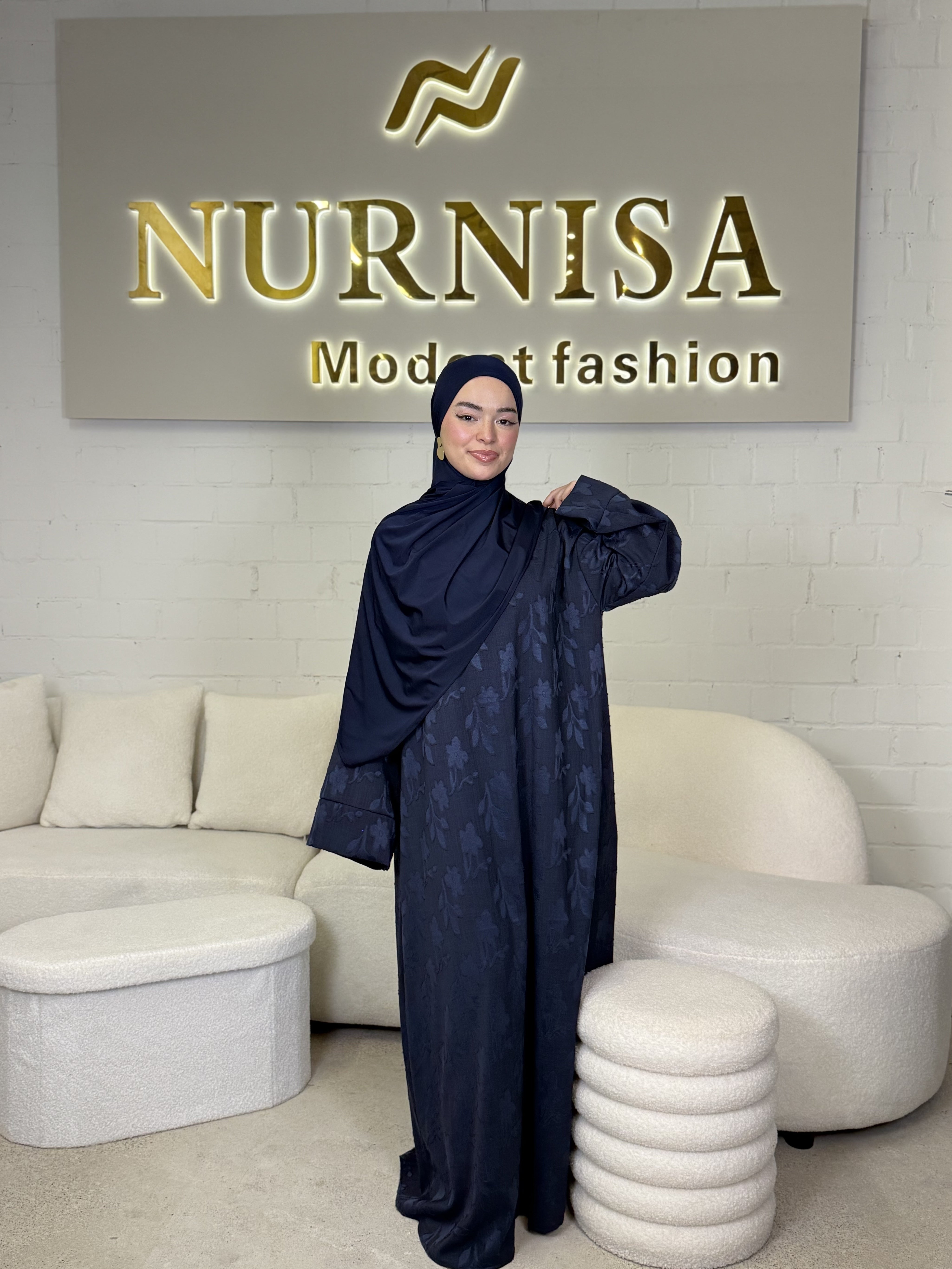 Bloom Elegance Abaya