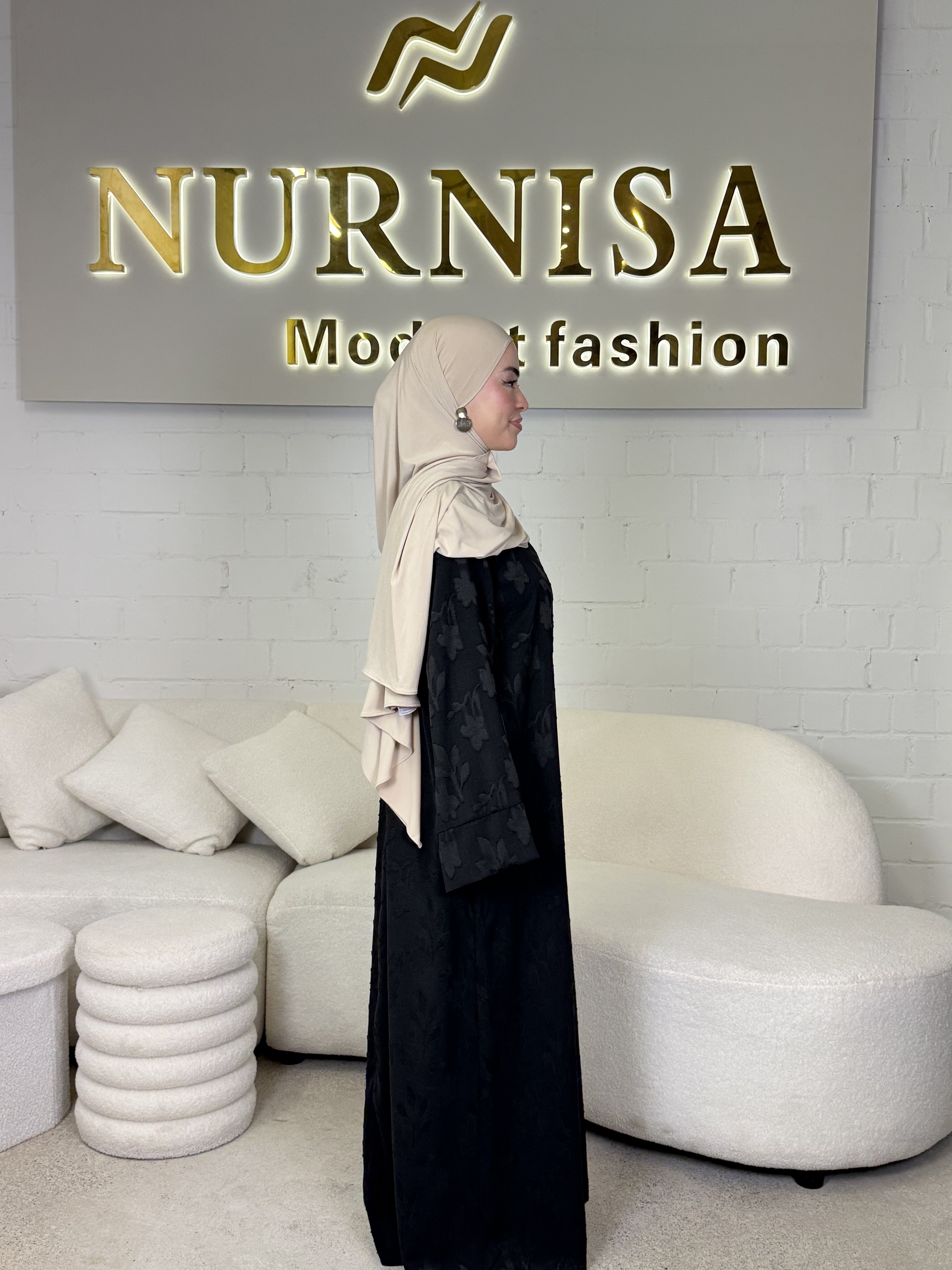 Bloom Elegance Abaya