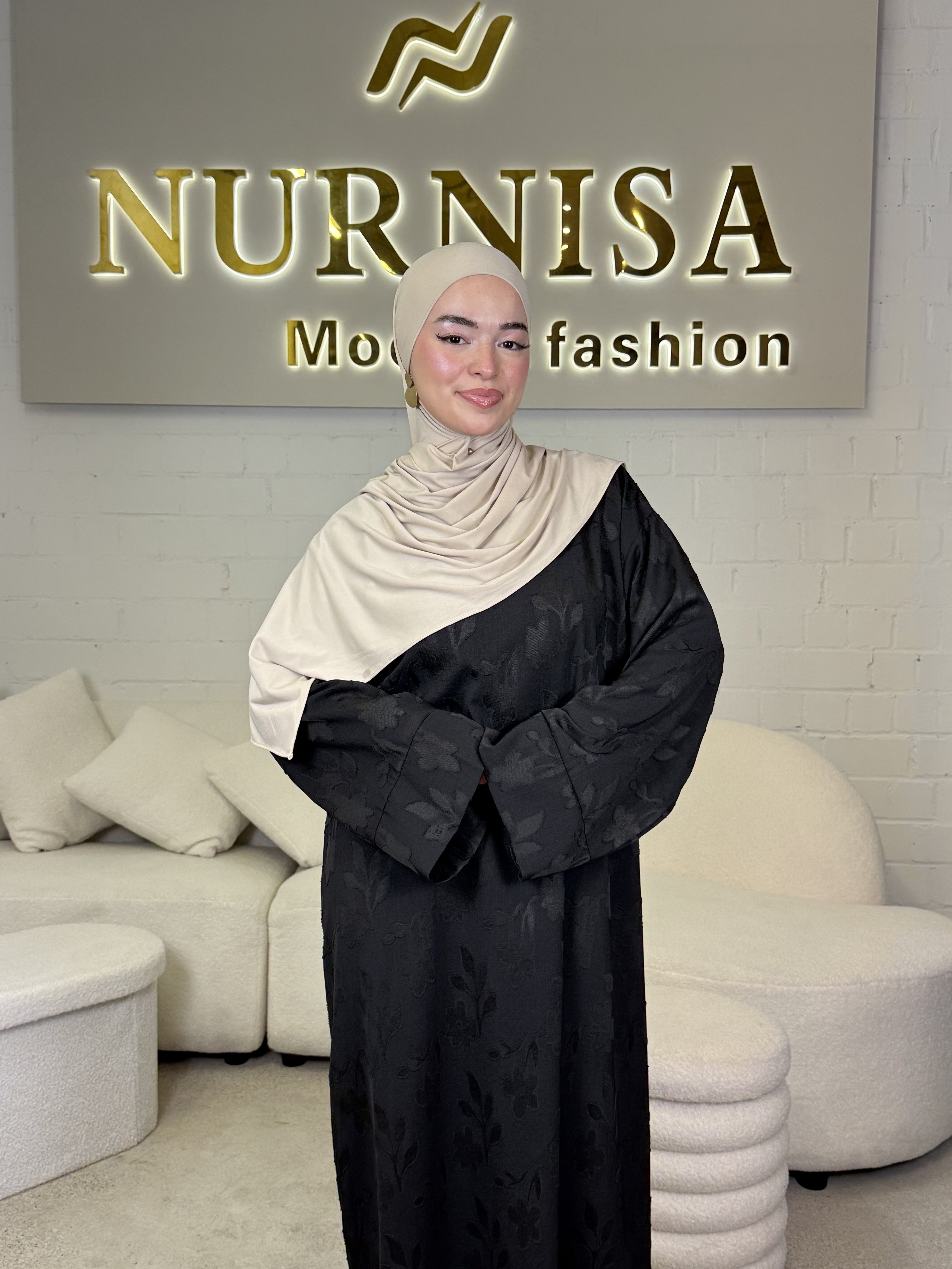 Bloom Elegance Abaya