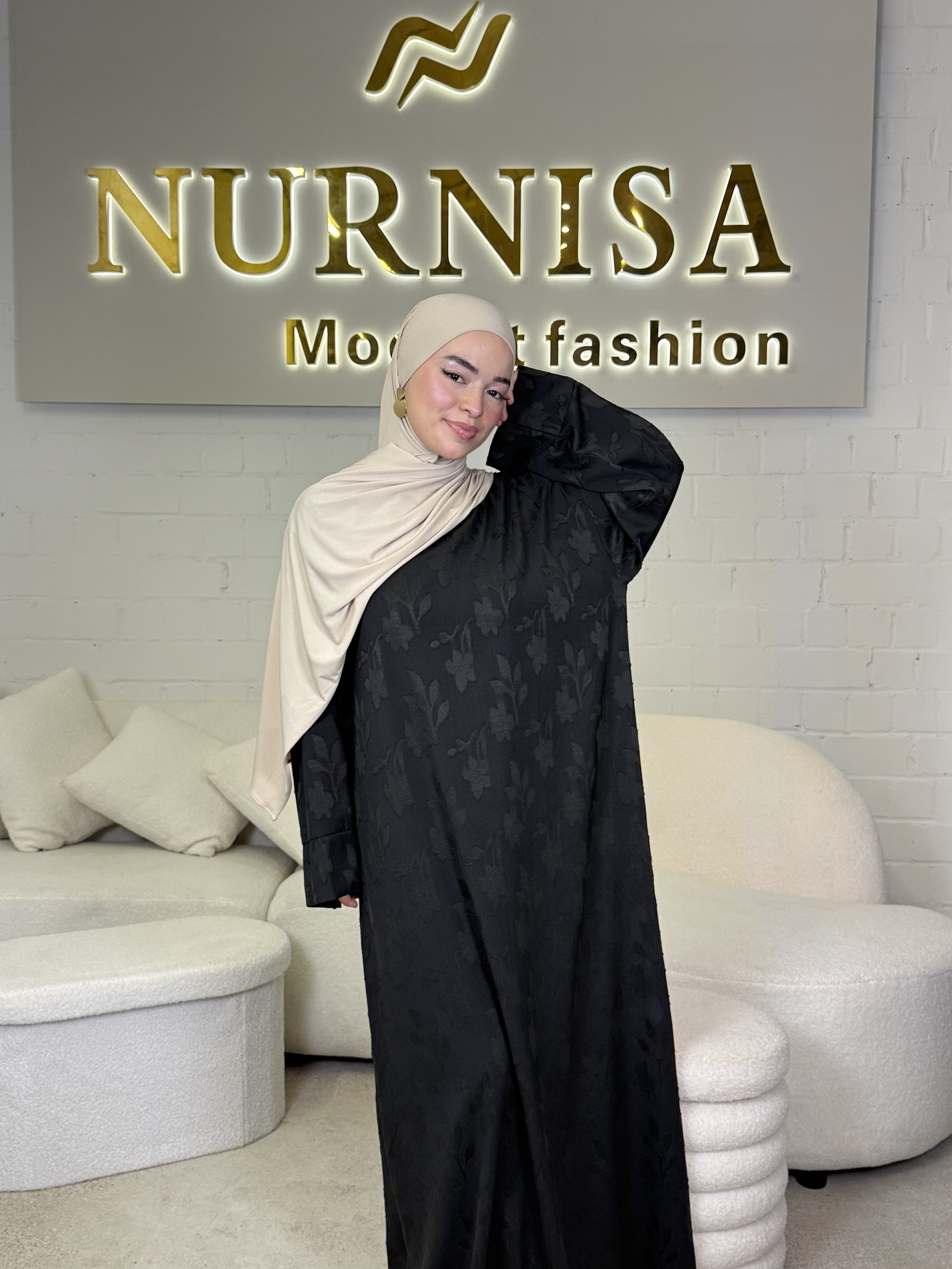 Bloom Elegance Abaya