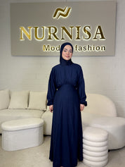 Lace Back Abaya