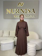Lace Back Abaya