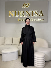 Lace Back Abaya