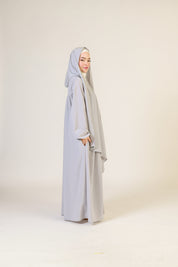 Ferace mit Reißverschluss und integriertem Hijab