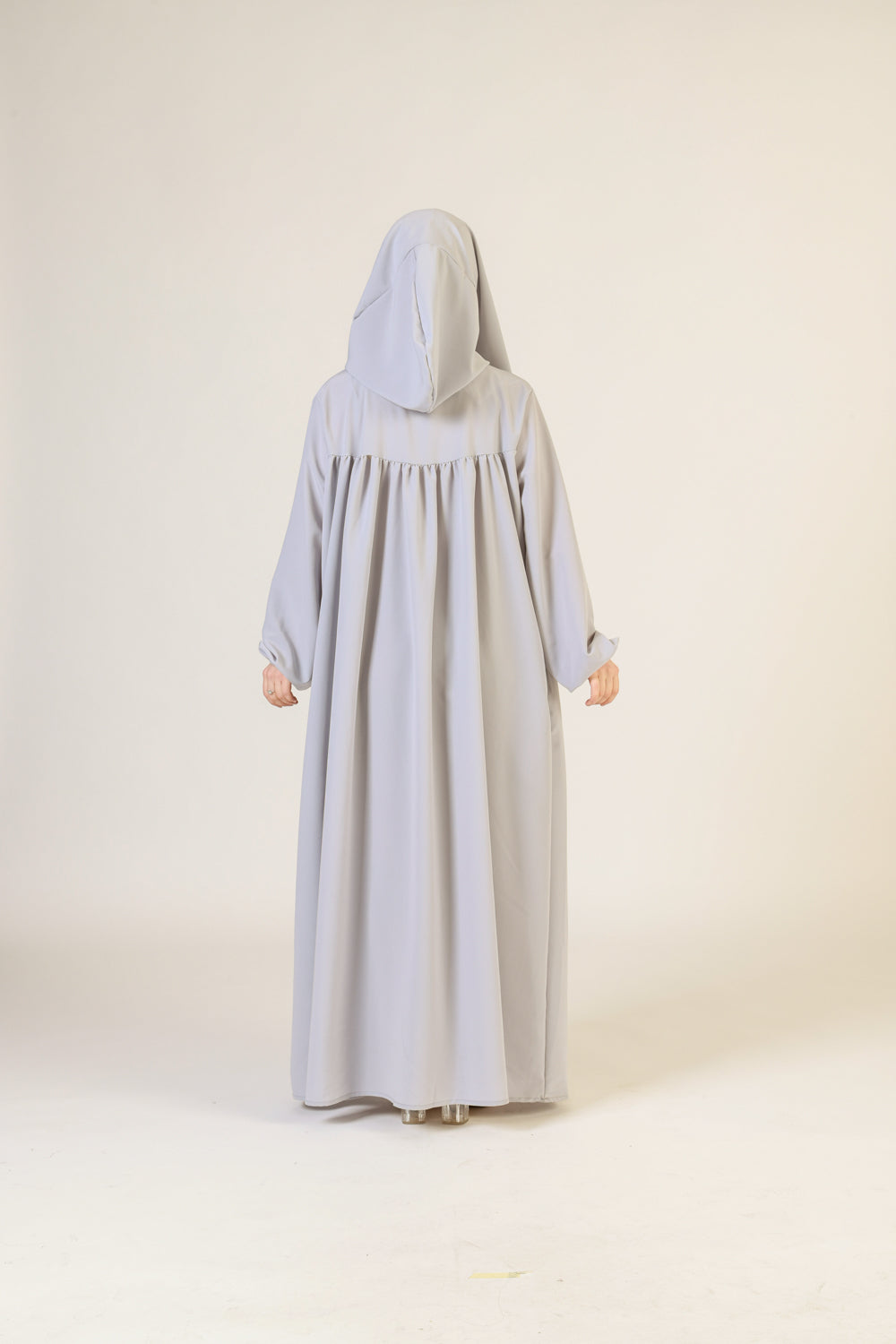 Ferace mit Reißverschluss und integriertem Hijab