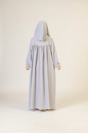 Ferace mit Reißverschluss und integriertem Hijab