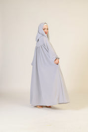 Ferace mit Reißverschluss und integriertem Hijab