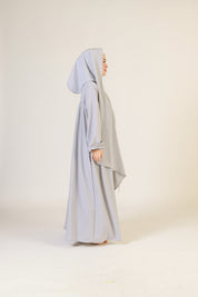 Ferace mit Reißverschluss und integriertem Hijab