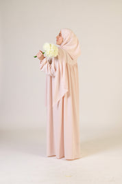 Ferace mit Reißverschluss und integriertem Hijab