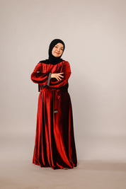 Samt - Kleid