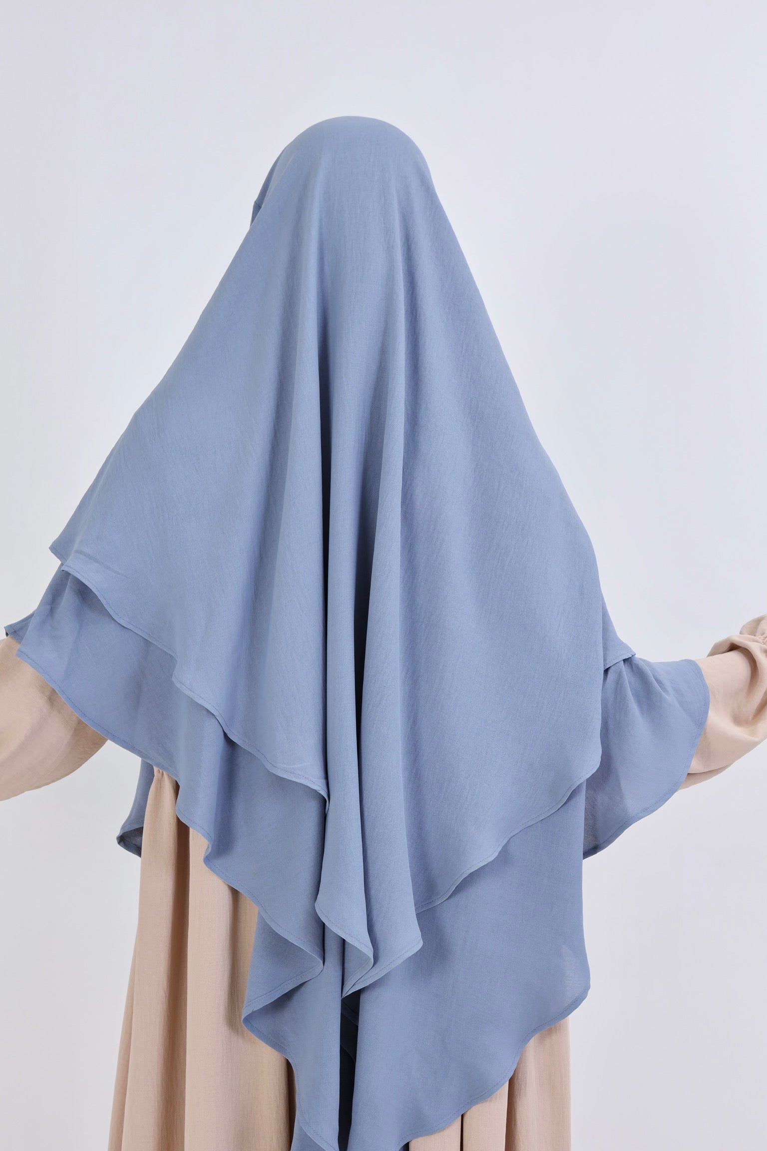 Abaya Nisa & Zweilagiger Khimar Set